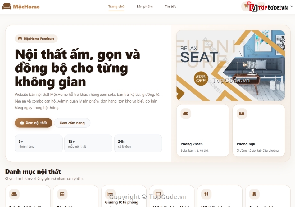 nội thất,Web bán nội thất,bán nội thất